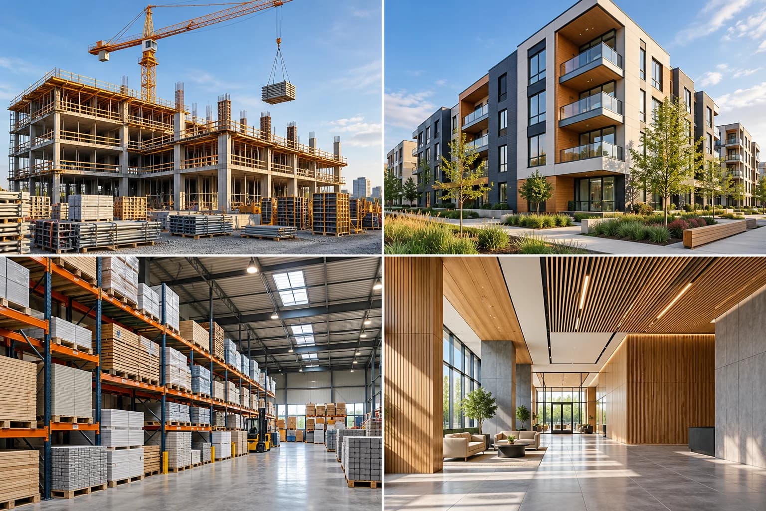 Illustrative materials warehouse